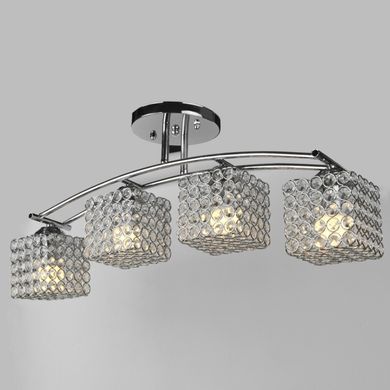 Люстра потолочная хрустальная E27 60W CH (LK-530C/4)