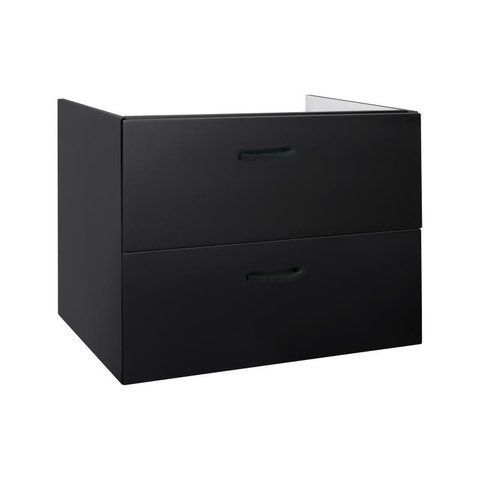 QTAPTERN підвісна, з 2 ящиками 1000х580х500 мм MATT BLACK
