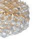 Люстра потолочная хрустальная с подсветкой LED E14 60W G (BCL-347S/3)