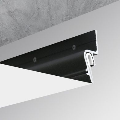 LED профіль для натяжної стелі KLOODI KLP NAT1538 3 BK, 3м (KLP NAT1538 3 BK)