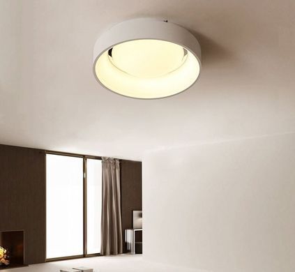 Светильник светодиодный настенно-потолочный накладной WBL-28C/30W*2 WH