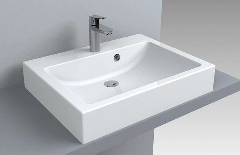 Раковина зі штучного каменю FANCY MARBLE NICOLE 46х60 (3206101)