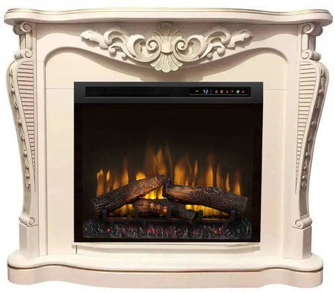 Каминокомплект IDAMEBEL DALLAS WHITE DIMPLEX XHD28 (IDADALLASWHXHD28)