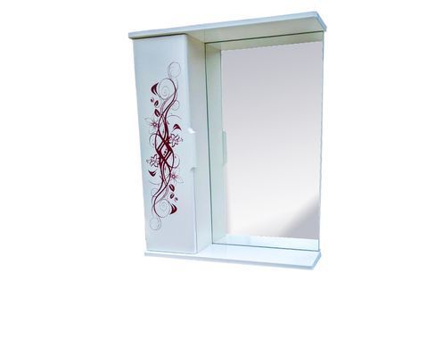 Зеркало с шкафчиком VIVIA PALETTE 55х72 / красное (А0052066)