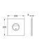 Клавіша змиву для унітазу GROHE ONDUS DIGITECTURE LIGHT (38915LS0)