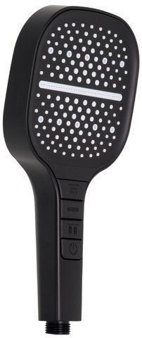 Лейка для ручного душа QTAP RUCNI 130х130 BLACK MATT (QTRUC125BLM45957)
