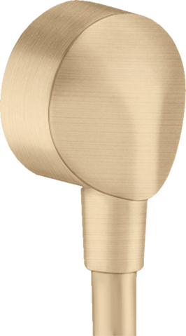 Шланговое з'єднання HANSGROHE FIXFIT E / без клапану / зворотнього току води / бронза / матовий (27454140)