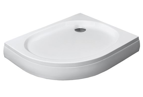 Душевой поддон акриловый RADAWAY PATMOS E 120х90х16 R / полукруглый (4P91217-03R)