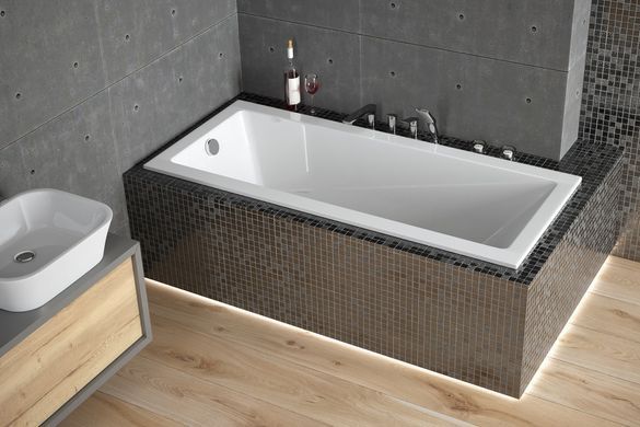 Ванна акриловая BESCO MODERN SLIM 170х70 (#WAM-170-SL)