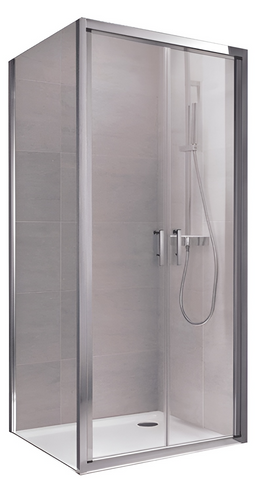 Душова кабіна KOLLER POOL NEON-S 900X900X1900 / CLEAR / двосекційні (ND90C+S90C)