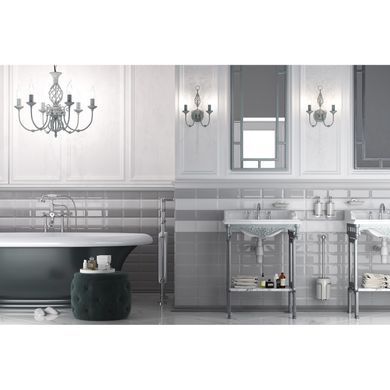 Плитка GOLDEN TILE METROTILES серый 462051