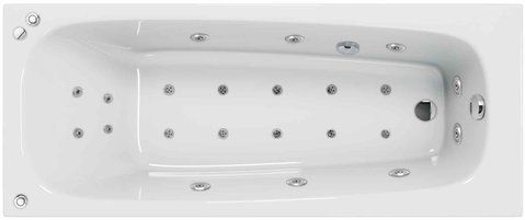 Ванна акрилова гідромасажна RAVAK SEPTIMA 170х70 RELAX ULTRA (GMSR1764)