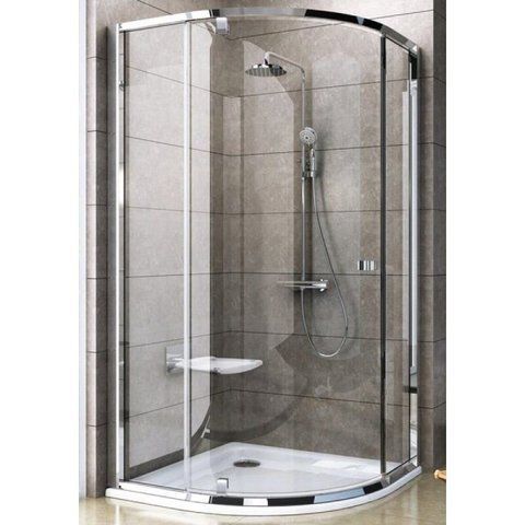 Душевая кабина RAVAK PIVOT PSKK3 80х80х190 / профиль полированный алюминий / стекло TRANSPARENT (37644C00Z1)