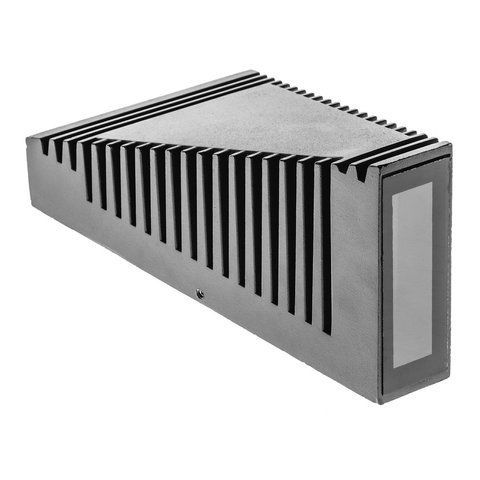 Подсветка LED фасадна IP65 AL-227/2х3W NW BK