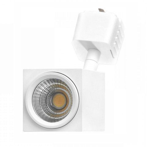 Світильник трековий поворотний LED KW-204/7W NW WH