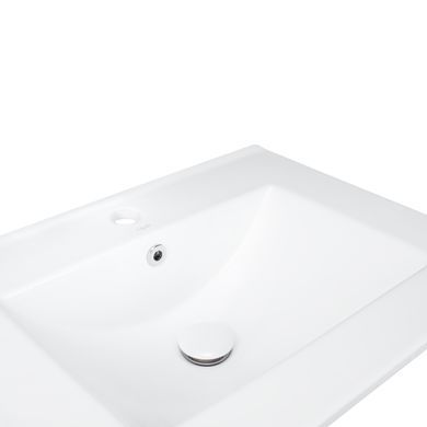 Раковина QTAP ALBATROSS 47х60 / донный клапан (QT01113060CW)