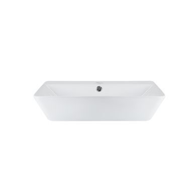 Раковина QTAP VIRGO 43х60 / донный клапан (QT18112253W)