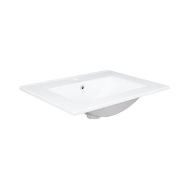 Раковина QTAP ALBATROSS 47х60 / донный клапан (QT01113060CW)