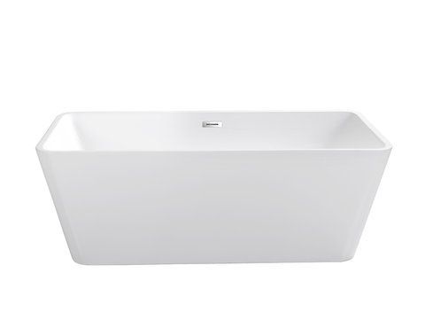 Ванна акрилова окремостояча BESCO EVITA 160х80 + ніжки + сифон CLICK‑CLACK (WAS‑160‑E)