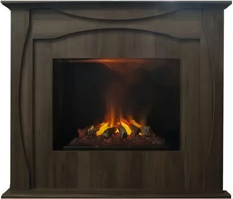 Каминокомплект IDAMEBEL DENPASAR + паровой камин ROYAL 3D INFERNO LED (IDADENPASAR)