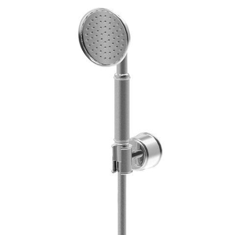 Душевой набор IMPRESE HYDRANT с настенным держателем и лейкой, BRUSH NICKEL ZMK031806100