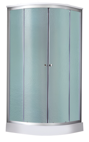 Душовий бокс LIDZ TANI SB90X90.SAT.LOW.FR, скло FROST 4 мм (LTSB9090SATLOWFR)