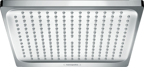 HANSGROHE Верхній душ CROMETTA E 240 1JET, ECOSMART: 9л/хв білий хромований (26727000)