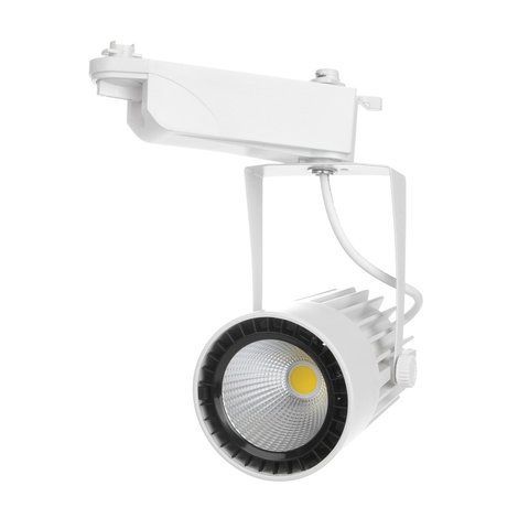 Светильник трековый поворотный LED 410/24W NW WH COB