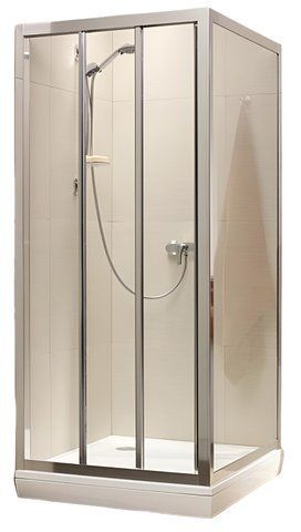 Бокова душова стінка RADAWAY TREVISO DW+S 1000х1900 / хром / прозоре / запчастина (32423-01-01N)