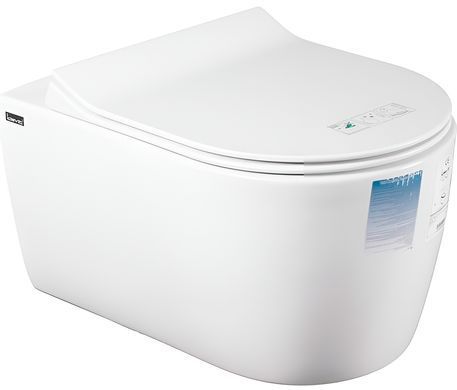 Підвісний унітаз-біде IDEVIT ALFA + сидіння SLIM SOFT CLOSE (SETK3104-2615-001-1-6000)