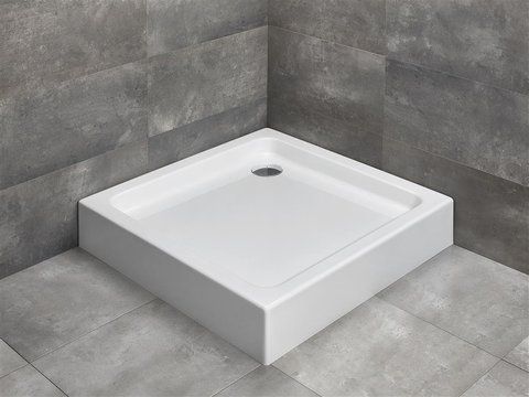 Душевой поддон RADAWAY SIROS C COMPACT акриловый, квадратный 900X900 мм H170 белый SBC9917-2, 90x90