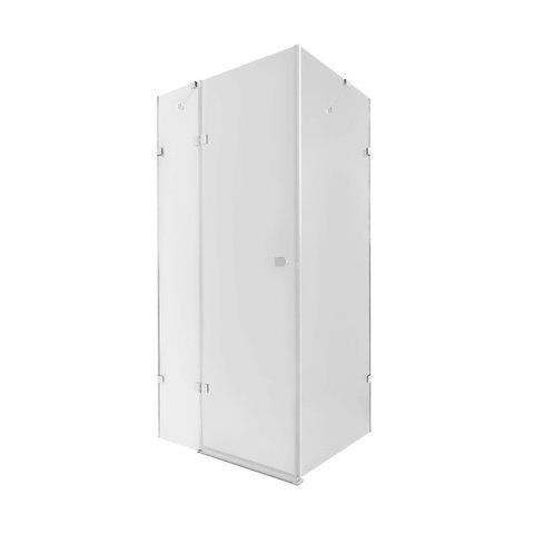 Душевая кабина QTAP CAPRICORN CRM1018RC6 100х80 см, стекло CLEAR 6 мм, CALCLESS, без поддона (CAPCRM1018RC6)