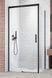 Душові двері RADAWAY IDEA BLACK KDJ 100х200.5 R / профіль чорний / скло прозоре (387040-54-01R)