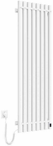 Электрический полотенцесушитель NAVIN LEVANTE 450х1400 L SENSOR Wi-Fi / белый бархат (12-857155-4514)