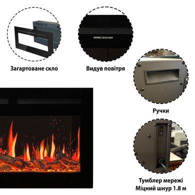Електрокамін ROYAL FLAME 5D V-ART 40 L (5DVART40L)