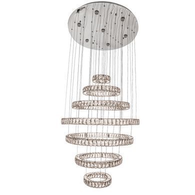 Люстра кришталева LED 264W WW+NW+CW CH (BR-999S/7)