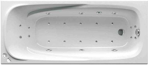 Ванна акрилова гідромасажна RAVAK VANDA II 150х70 BEAUTY BASE (GMSR1423)