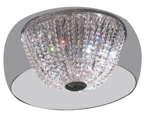 Люстра стельова галогенна кришталева G4 20W CH (BCL-093S/10)