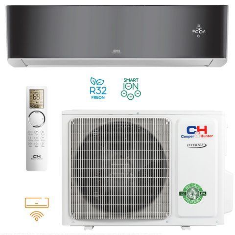 Кондиционер тепловой насос COOPER&HUNTER CH-S18FTXAM2S-BL WI-FI