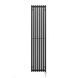 Радіатор TERMA TRIGA 1700X580 RAL9005 Підключення нижнє праве