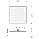 Верхний душ TRES 450X450 мм хром 29963205