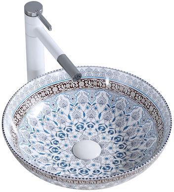 Раковина REA ARTE 40.5х40.5 / синий (REA-U0267)