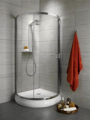 Душова кабіна PREMIUM PLUS B 900X900X1900 хром/прозоре (30473-01-01N)