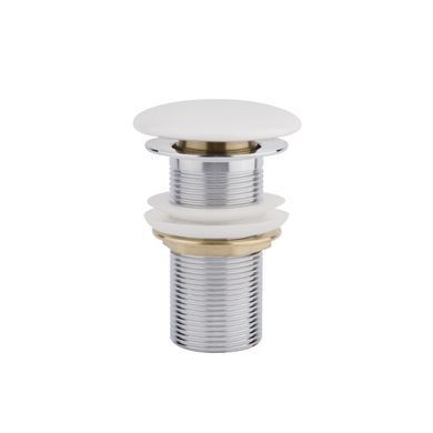 Раковина QTAP KOLIBRI 43х43 / донный клапан (QT1011K396W)