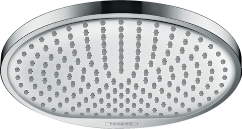 HANSGROHE Верхній душ CROMETTA S 240 1JET, ECOSMART: 9л/хв білий хромований (26724000)