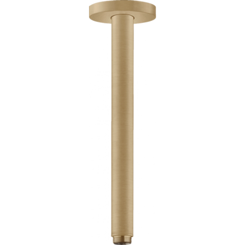 HANSGROHE Кронштейн для верхнего душа с потолка S 300 мм BRUSHED BRONZE (27389140)