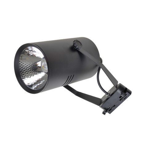 Світильник трековий поворотний LED KW-228/20W WW + NW + CW BK