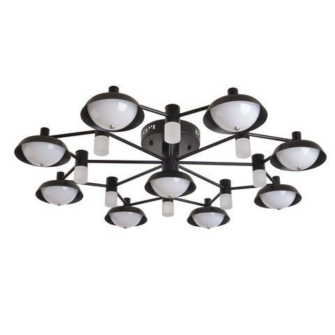 Люстра паук LED 120W NW BK (BL-892S/9)