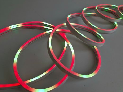 LED BY-079 5V 8W IP67 5M SMART RGB-IC NEON APP RM Cвітлодіодна стрічка
