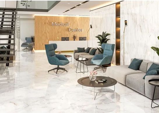 Керамограніт ALLORE GROUP PALAZZO WHITE MAT F P REC / 60х120 (154767)
